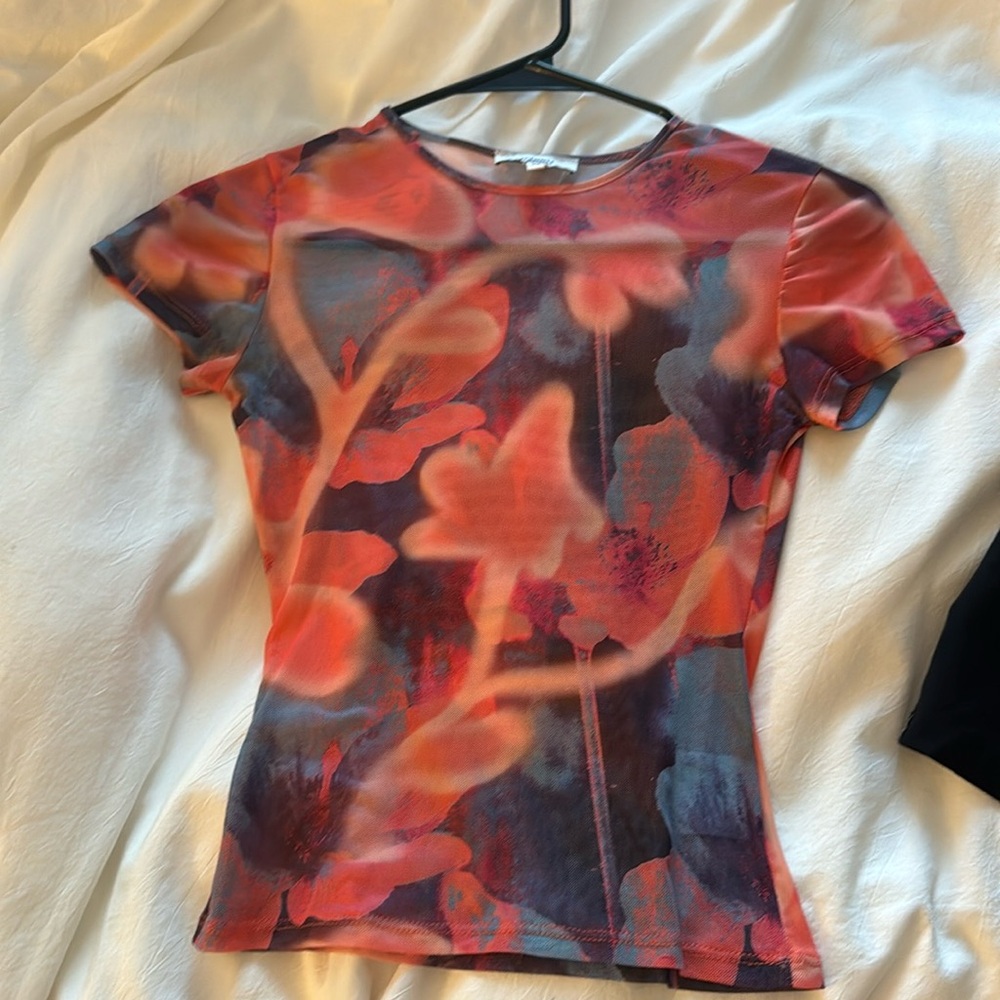 miaou sheer top